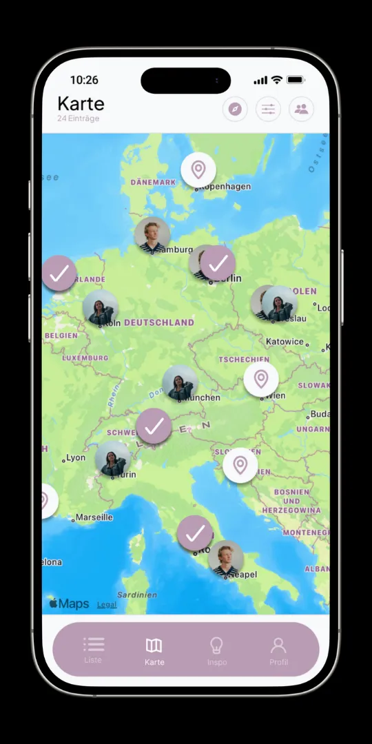Volo Karte-Screenshot